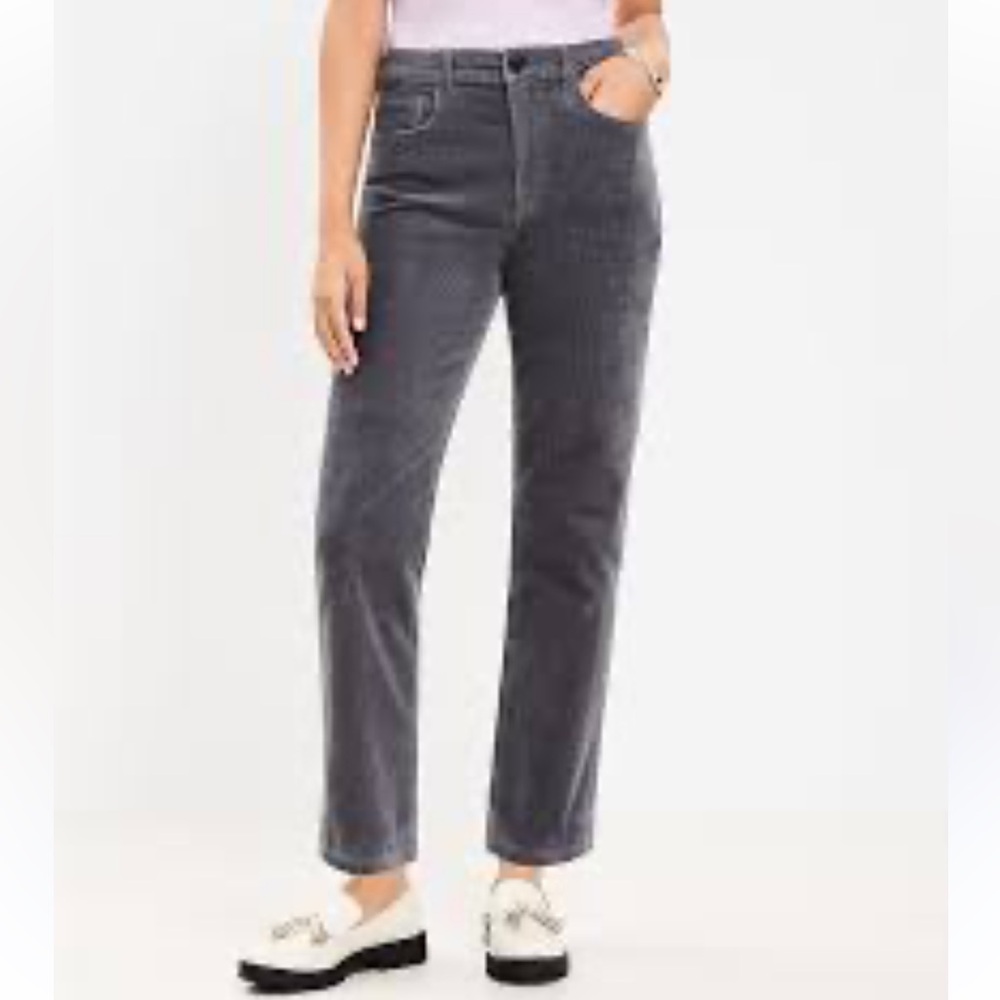 LOFT MADE AND LOVED MODERN BOOT CORDUROY PANTS